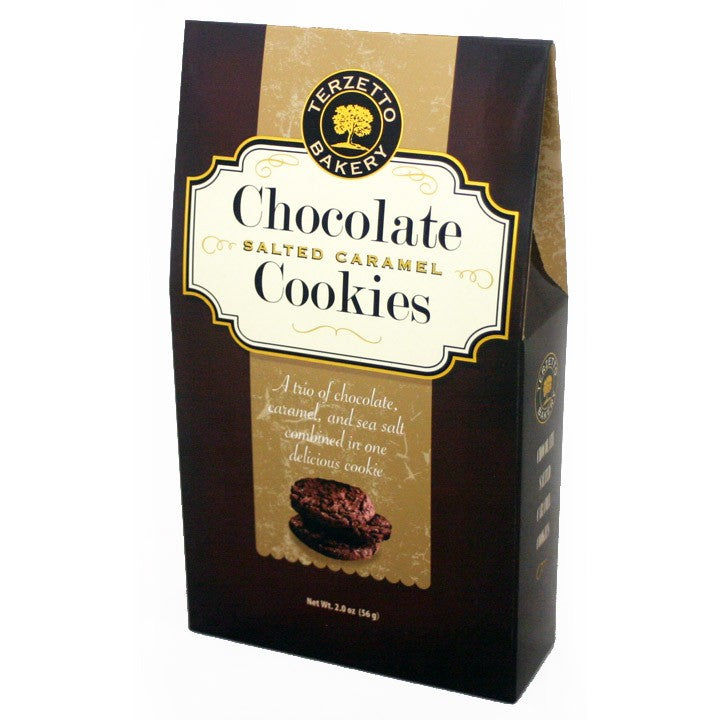 Chocolate Salted Caramel Cookie Gold Box 56g 24/Box