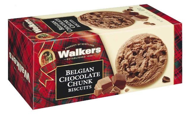 Belgian Chocolate Chunk Biscuits 150g. UK