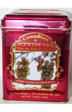 Real Ice Wine - Burgundy Square Tin 12 Bags 6/Box