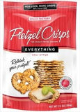 Pretzel Crisps - Everything  200g  12/box