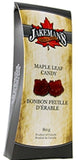 Pure Maple Leaf Shaped Hard Candies  80g. 12/box -CAD