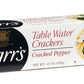 Carr's Cracked Pepper Water Crackers  125g  12/box - UK