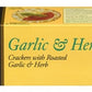 Carr's Garlic and Herb Crackers 125g. 12/box - UK