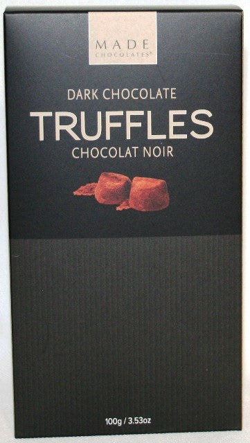 Dark Truffles 100g. Box  18/case -CAD