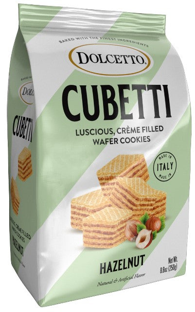 Hazelnut Cream Filled Wafer Cookies  250g. Bag*HAL PRICE