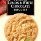 Italian Lemon & White Chocolate Biscuits 150g.