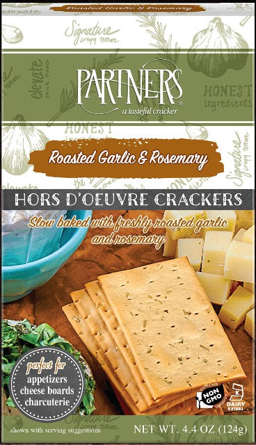 Roasted Garlic & Rosemary 142G. 6/BOX