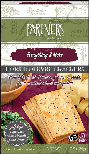 Everything & More  Hors D'Oeuvre Cracker  142g. 6/box