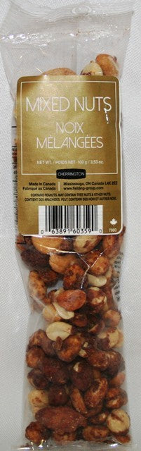 Cherrington Mixed Nuts  100g. 25/ box -CAD