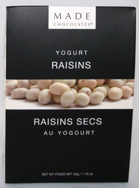 Made Yogurt Raisins  50g. Tote 18/BOX