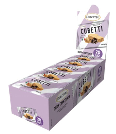 Dark Chocolate  Cream Filled Wafer Cookies  -BB 06/2025 1/2 PRICE25g.  20/display