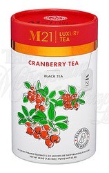 M21 Cranberry 24 Tea Bags per Paper Can