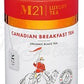 M21 Canadian Breakfast 12 Tea Bags per Paper Can