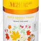 M21 Herbal Maple 12 Tea Bags per Paper Can
