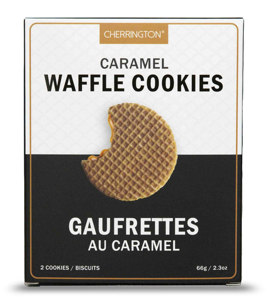 Caramel Waffle Cookies 2pc. 66g 24/box -CAD