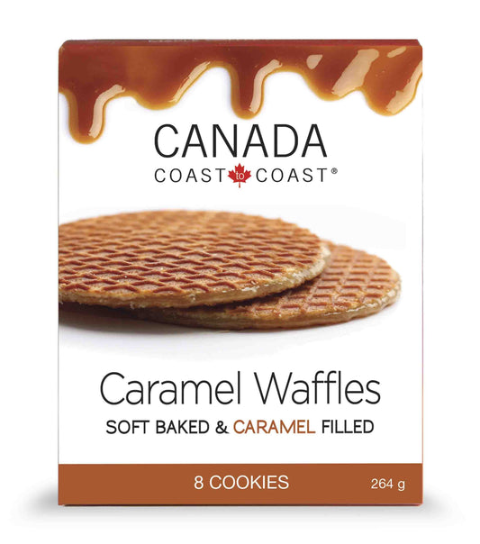 Caramel Waffle Cookies 264g 8/box