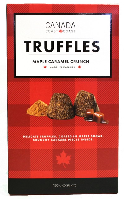 C2C Maple Caramel Crunch Truffles  150g. 18/box