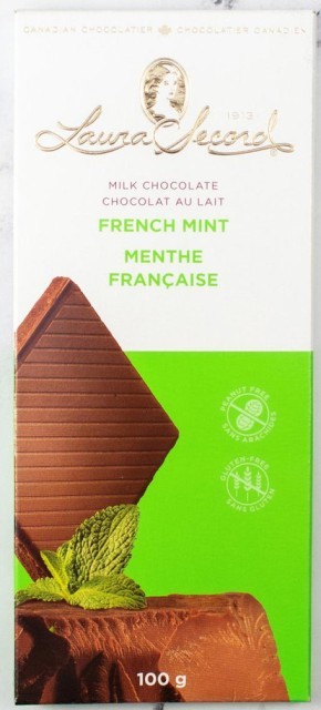 French Mint Chocolate  Bar  100g.