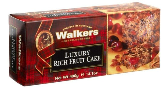 Walkers Luxury Rich Fruit Cake 400g