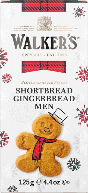 Walkers Shortbread Gingerbread Men 125g