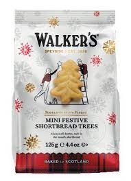 Walkers Mini Shortbread Trees  125g