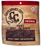 CATTLEMANS 70GM.CUT ORIGINAL BEEF JERKY 10/CASE