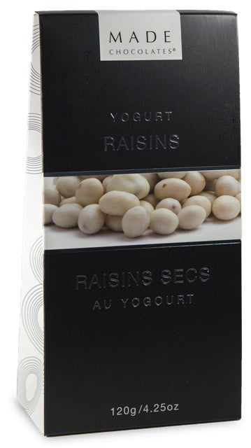 MADE LARGE YOGURT RAISINS 120G TOTE 12/CASE -CAD