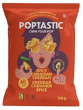 Poptastic Spicy Canadian Cheddar  130g  8/case -CAD