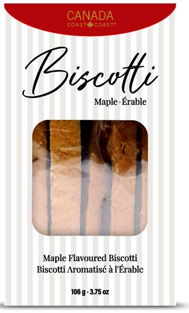 C2C Maple Biscotti 106g 12/ Box -CAD