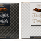 CLASSIC CHOCOLATE TRUFFLES BLACK/WHITE BOX 200G.