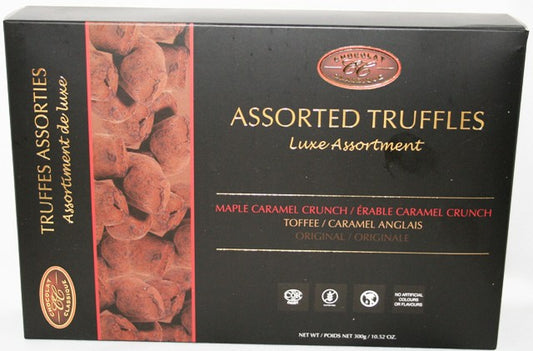 Classique Luxe Truffle Assortment 300g. Box Gold/ Dark Brown