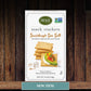 Partners Sourdough Sea Salt Snack Cracker 141g. 6/case