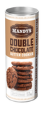 MANDY'S COOKIE THINS DK CHOCO. 130G. 6/ CASE