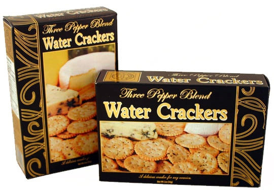 Three Peppercorn Crackers 57g. 48/box