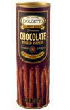 All Natural Chocolate Cream Wafer Rolls  85g.  12/box