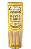 All Natural Meyer Lemon Cream Wafer Rolls  85G  12/ box