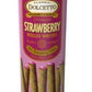 All Natural Strawberry Cream Wafer Rolls 85G.  12/box