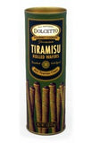 All Natural Tiramisu Cream Wafer Rolls 85g.  12/box