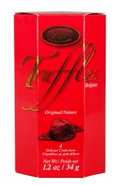 Classique Truffles - Hex Box Red 35G. 24/BOX
