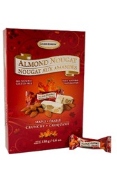 Crunchy Maple Almond Nougat
