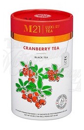 M21 Cranberry 24 Tea Bags per Tin