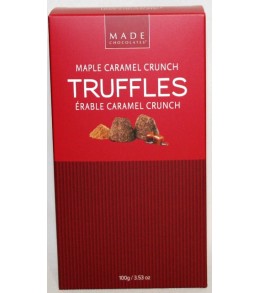 Maple Caramel Crunch Truffles 100g. 18/ Box -CAD