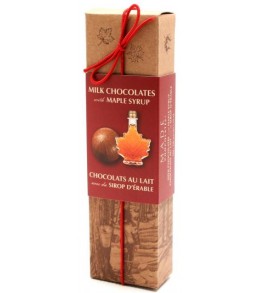Maple Milk Chocolates 5pc 60g Long Box -CAD