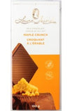 Milk Maple Crunch Chocolate  Bar  100g.